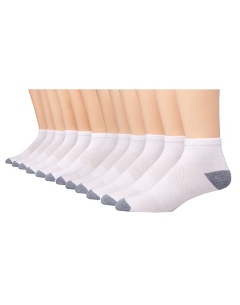 Hanes Mens Freshiq® X Temp® Ankle Socks 12 Pack