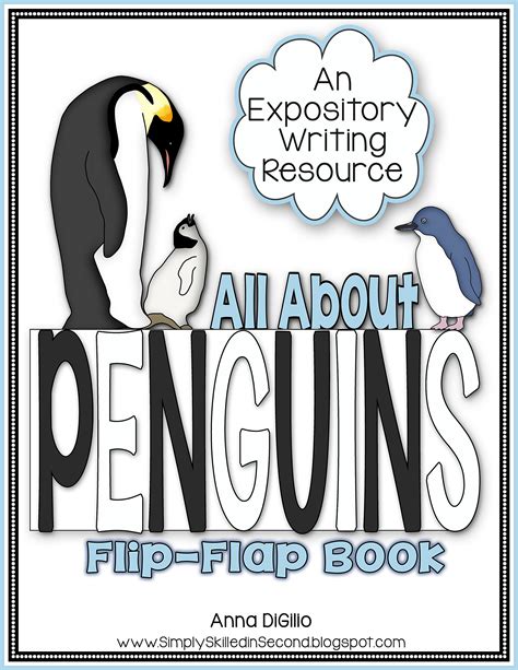 This Penguins Flip Flap Book Is All You Will Need To Have Your Students