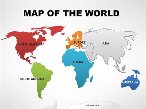 Editable World Powerpoint Maps World Map Template World Map