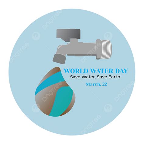 Save The World Clipart Png Images Save Water World Day World