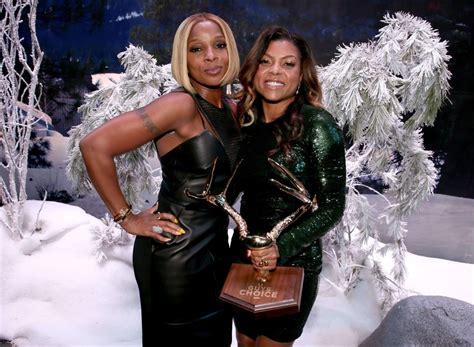 Mary J Blige And Taraji P Henson Break The Internet After Flaunting
