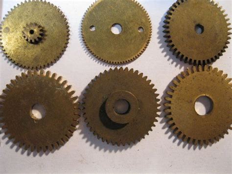 Gear Cog Large Ideal For Steampunk Altered Arts By Handzoftime £610