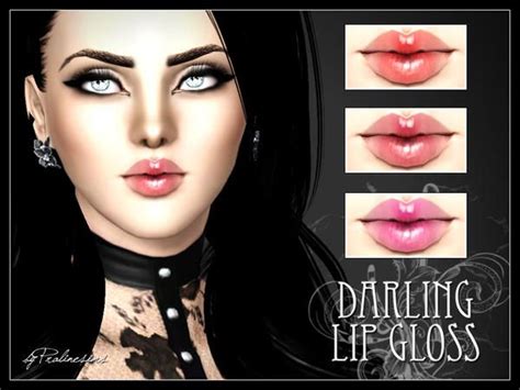 Pralinesims Darling Lip Gloss Sims 3 Makeup Sims Lip Gloss