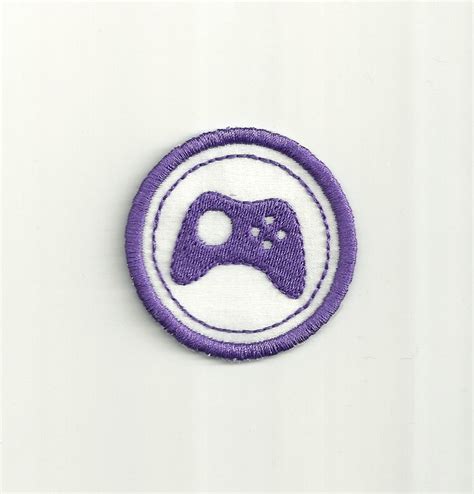 2 Gamer Merit Badge Patch Any Color Combo Custom Etsy