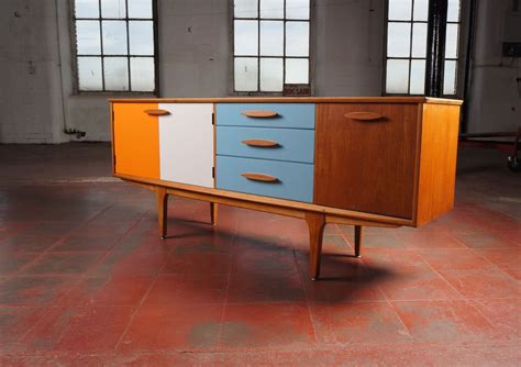 Elegant Vintage Upcycled Sideboard Cabinet Retro 60s 70s