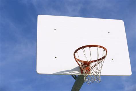 Measure and mark a square on the plywood backboard that is 24 inches wide and 18 inches high. Diy Basketball Backboard Wood