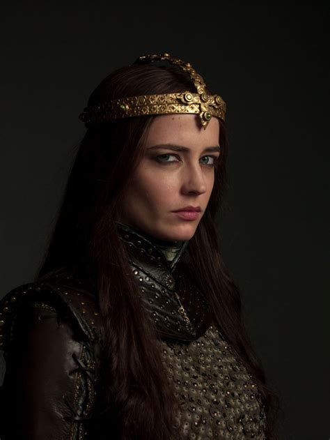 Eva Green As Morgan Portrait By Michael Muller For Camelot Fantasy