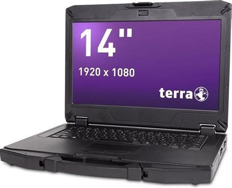 Terra Mobile Industry 1432 14 Rugged Laptop I5 8250u Com Poort