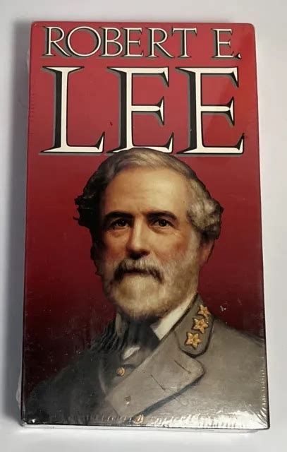 Civil War Generals Robert E Lee Vhs 1989 30 Minute Documentary