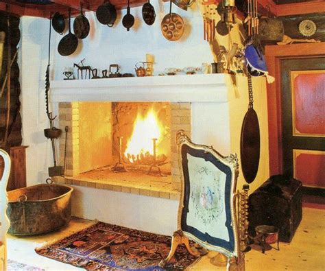 What A Beautiful Fireplace Country Cottage Homes