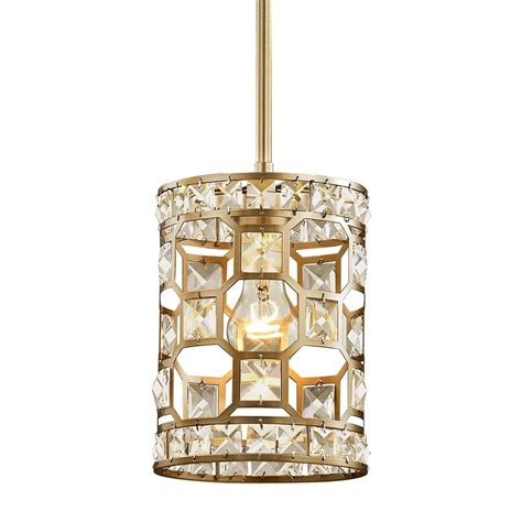 Everything you want to know about gold bathroom light fixtures is here! Fifth and Main Lighting Paris 1-Light Champagne Gold with ...
