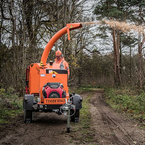 Timberwolf TW 160PH Petrol Wood Chipper - Landpower Machinery