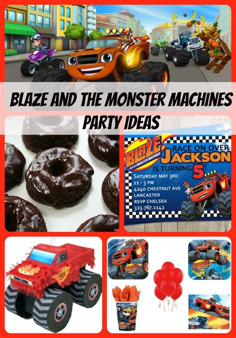 Blaze And The Monster Machines Birthday Party Supplies And Theme Ideas