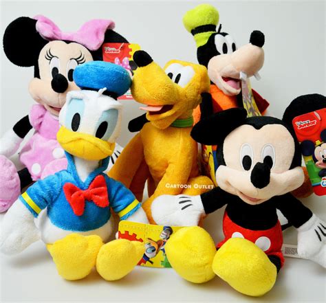 Disney Mickey Mouse Plush Stuffed Animal Doll Toy Minnie Mouse Goofy