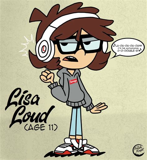 🌴thefreshknight🌴 On Twitter Lisa Loud Age 11 She Loves The Lit West