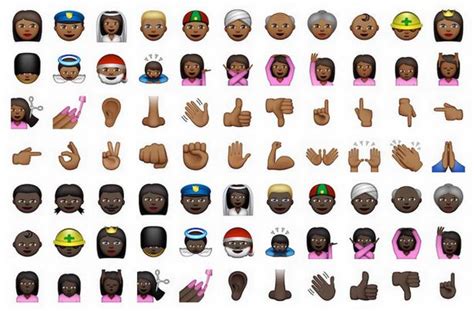 New Emojis Your Guide To Apples Latest Range Of Diverse Smiley