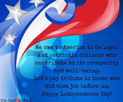 The Best Wishes For Fourth Of July Messages Quotes And Images