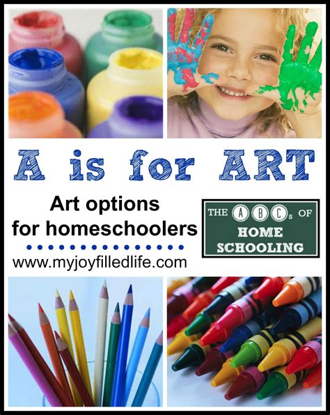 Art Options For Homeschoolers Homeschool Art Homeschool Art History