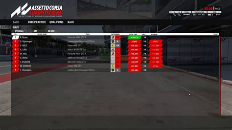 Assetto Corsa Competizione Championship Race Youtube