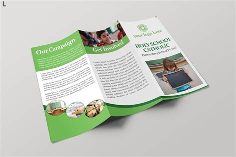 School Trifold Brochure By Ayme Designs Thehungryjpeg