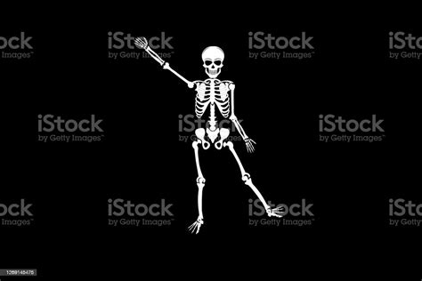 A Human Skeleton Halloween Party A Dancing Skeleton Pose Great For