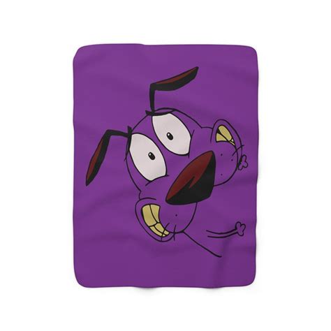 Courage The Cowardly Dog From Evil Weevil 2001 Sherpa Etsy