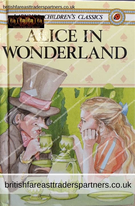 Vintage 1986 Alice In Wonderland Ladybird Childrens Classics Lewis