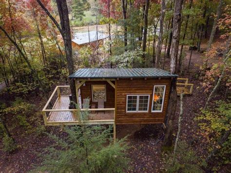 Treehouse Mountain Retreat In Copperhill Tennessee