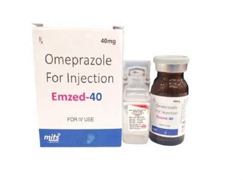 Omeprazole Injection 40 Mg Mits Prescription At Rs 72vial In Panchkula