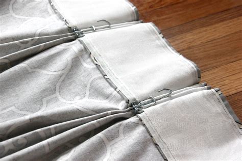 How To Make Pleated Curtains With Pleat Tape And Hooks