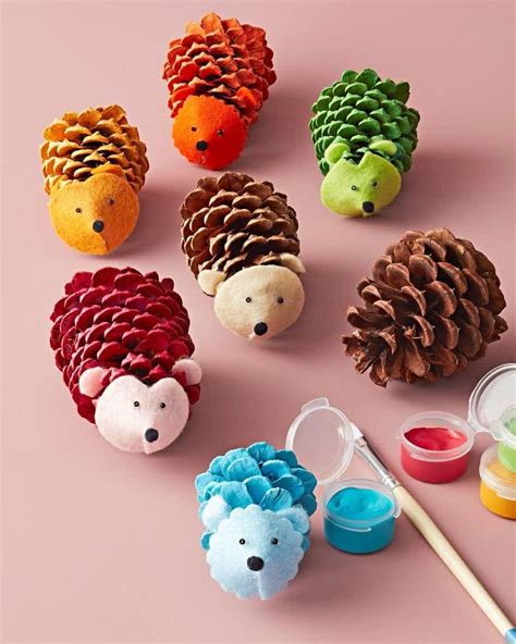 Easy Pinecone Craft Idea For Kids Pinecone Crafts Kids Spring Crafts