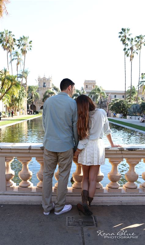 Engagement Save The Date Photography Ideas In Balboa Park San Diego