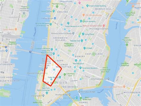 New York City Zip Code Map Manhattan Bhe