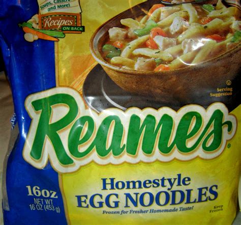 To my utter discontent, however, reames recently changed their packaging. Homemade Chicken and Noodles | Kate Eats Kale