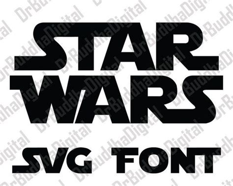 Sale Star Wars Font Svg Collection Star Wars Alphabet Dxf Star