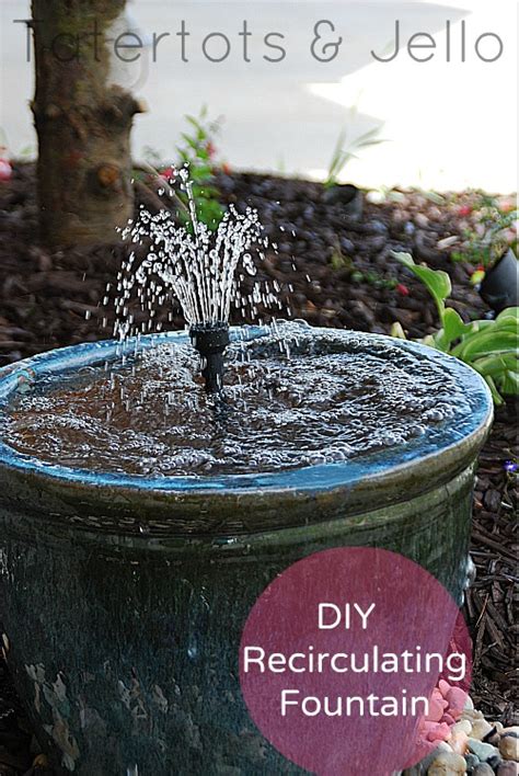 Make A Diy Recirculating Fountain
