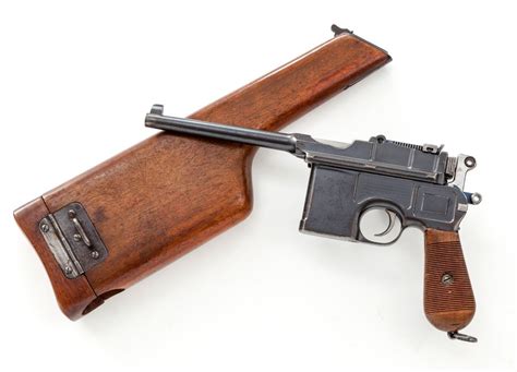 Pre War Com Mauser C96 Broomhandle Pistol
