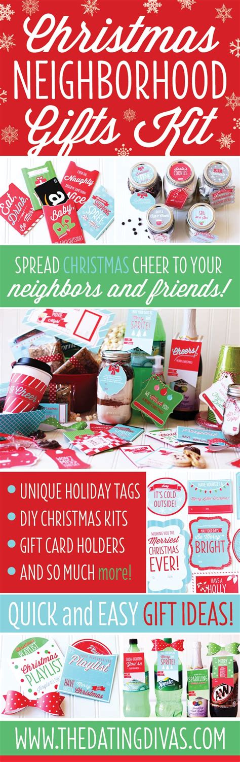 Homemade christmas ~ gift giving. Christmas Neighbor Gift Ideas Pack