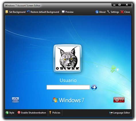 Personalize Windows Logon Screen El Rincón Del Padawan