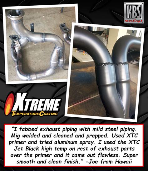Heat effects stainless steel exhausts allowing your shiny pipes to go brown and rusty! Exhaust Paint Archives - KBS Coatings News and Updates
