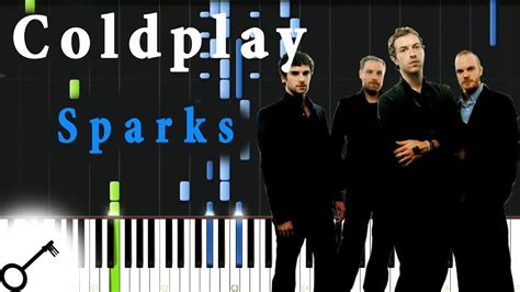 Coldplay Sparks Piano Tutorial Synthesia Passkeypiano Youtube