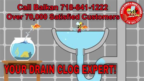 Clearing A Bathroom Sink Clog Is Easy For The Balkan Drain Team Youtube