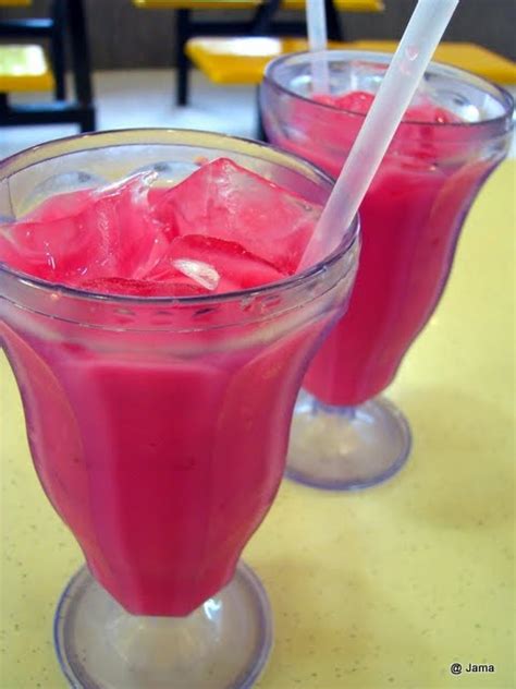 In a way, it is as if alcohol puts good. Bandung is a sweet drink made of rose soda water mixed ...