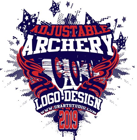 Archery Adjustable Vector Logo Design For Print Ai Eps Pdf 605