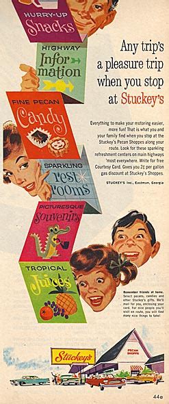 Stuckeys Ad 1961 Vintage Ads And Stuff