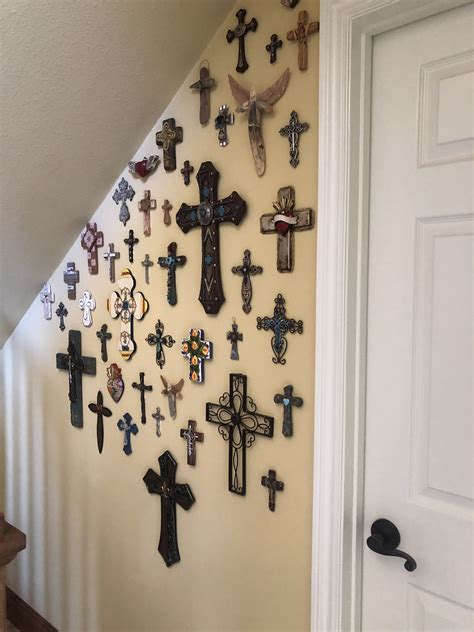 A Wall Of Crosses An Unforgettable Monument Home Wall Ideas