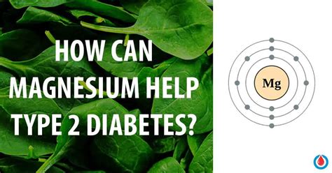 how magnesium is linked to type 2 diabetes diabetes health page