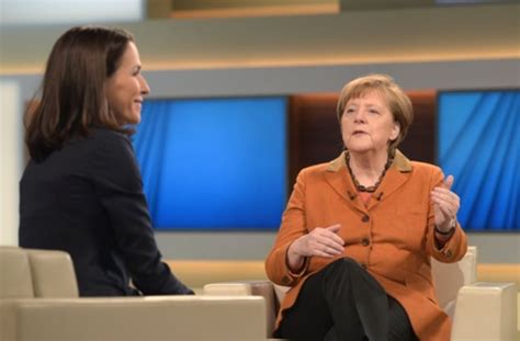Merkel ist bekanntermaßen nicht so gut, wenn sie selbst das spiel machen muss, sondern verlegt sich lieber aufs kontern. Angela Merkel bei Anne Will: "Ich habe keinen Plan B ...