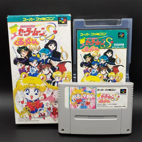Sailor Moon S Kurukkurin Super Famicom Japan Game Nintendo Sfc