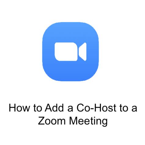 Now you know how to host zoom meetings and join a zoom meeting right from your iphone or ipad. How to Add a Co-Host to a Zoom Meeting - Ask Caty